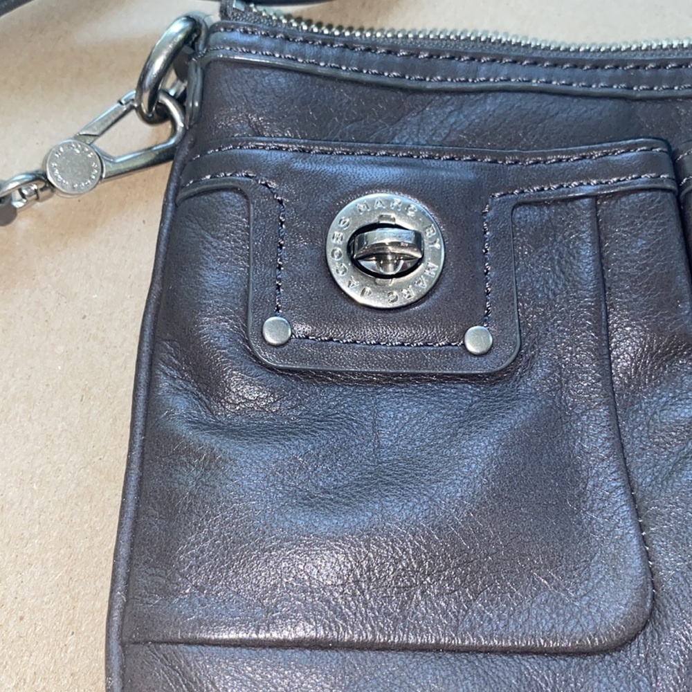 Rare Vtg Marc Jacobs Percy Turnlock Leather  Crossbody - Immaculate condition - Picture 4 of 10
